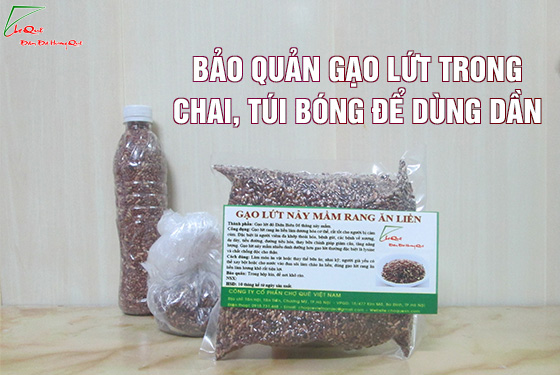 bí quyết tự làm gạo lứt rang ăn liền thơm ngon